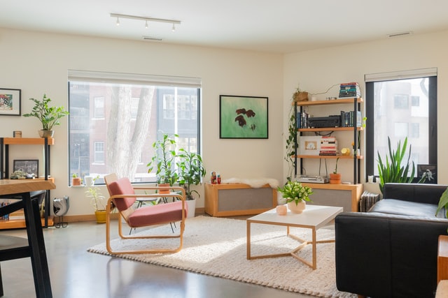Luxury living room interior design in Kokapet Hyderabad by Amaran BuildTech